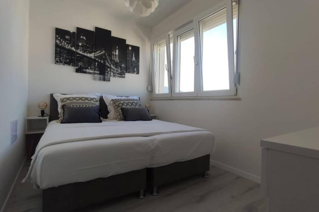 New! Top Apartment, Split View From Above מראה חיצוני תמונה